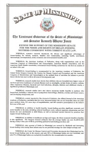 Mississippi Resolution to Support Breastfeeding _Page_1