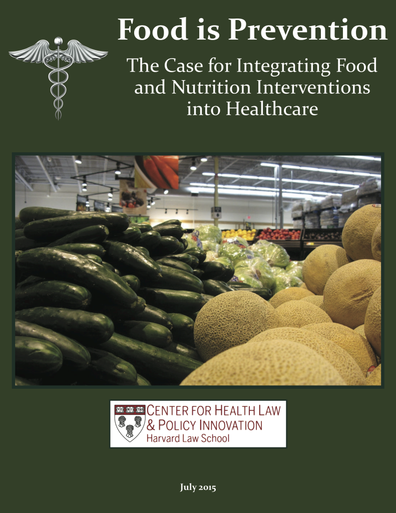 Food is Prevention report cover