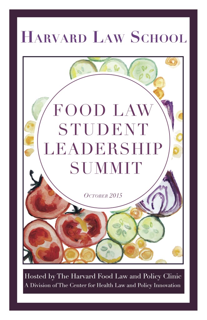 Food Law Student Leadership Summit 2015