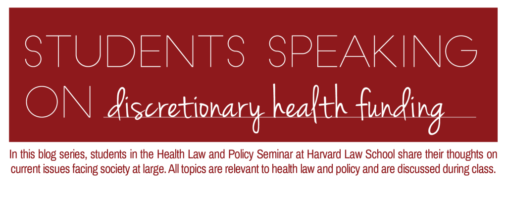 In this blog series, students in the Health Law and Policy Seminar at Harvard Law School share their thoughts on current issues facing society at large. All topics are relevant to health law and policy and are discussed during class.