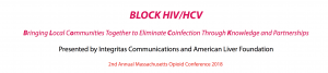 Block HIV/HCV logo