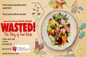 Poster of event: "Wasted! The story of food waste"