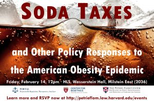 Image describing event: "Soda Taxes"