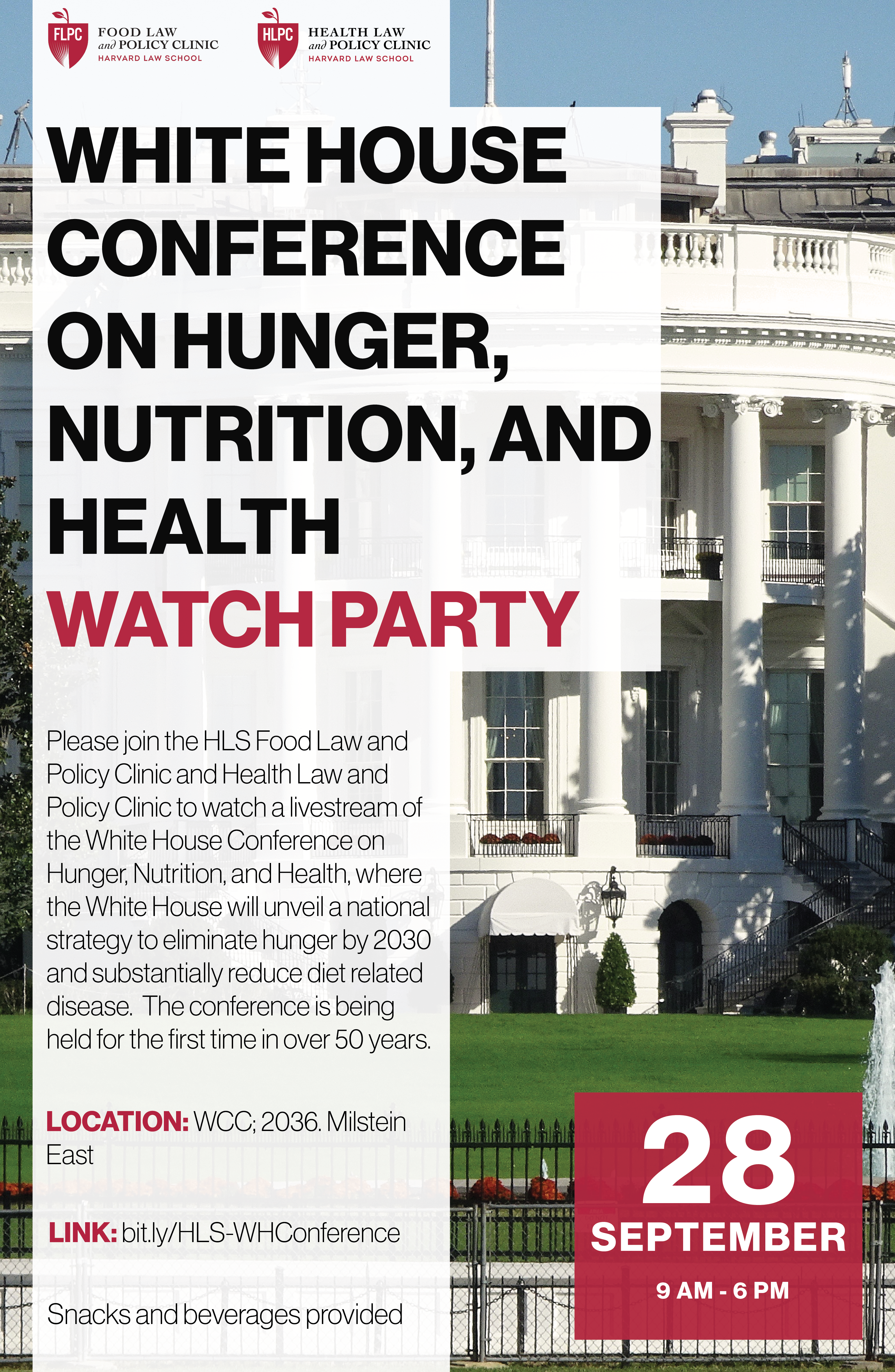 White House image with event details