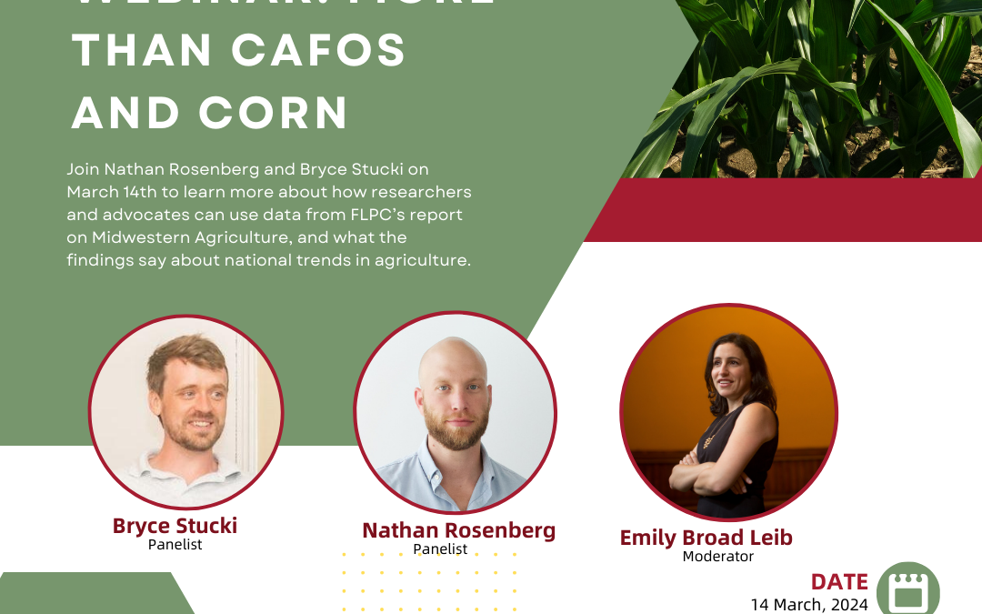 Webinar: Agriculture in America’s Midwest: More Than CAFOs and Corn