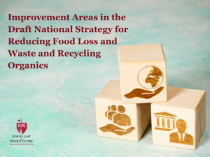 Blog cover for FLPC blog on improvements to National strategy on FLW and Recycling Organics.