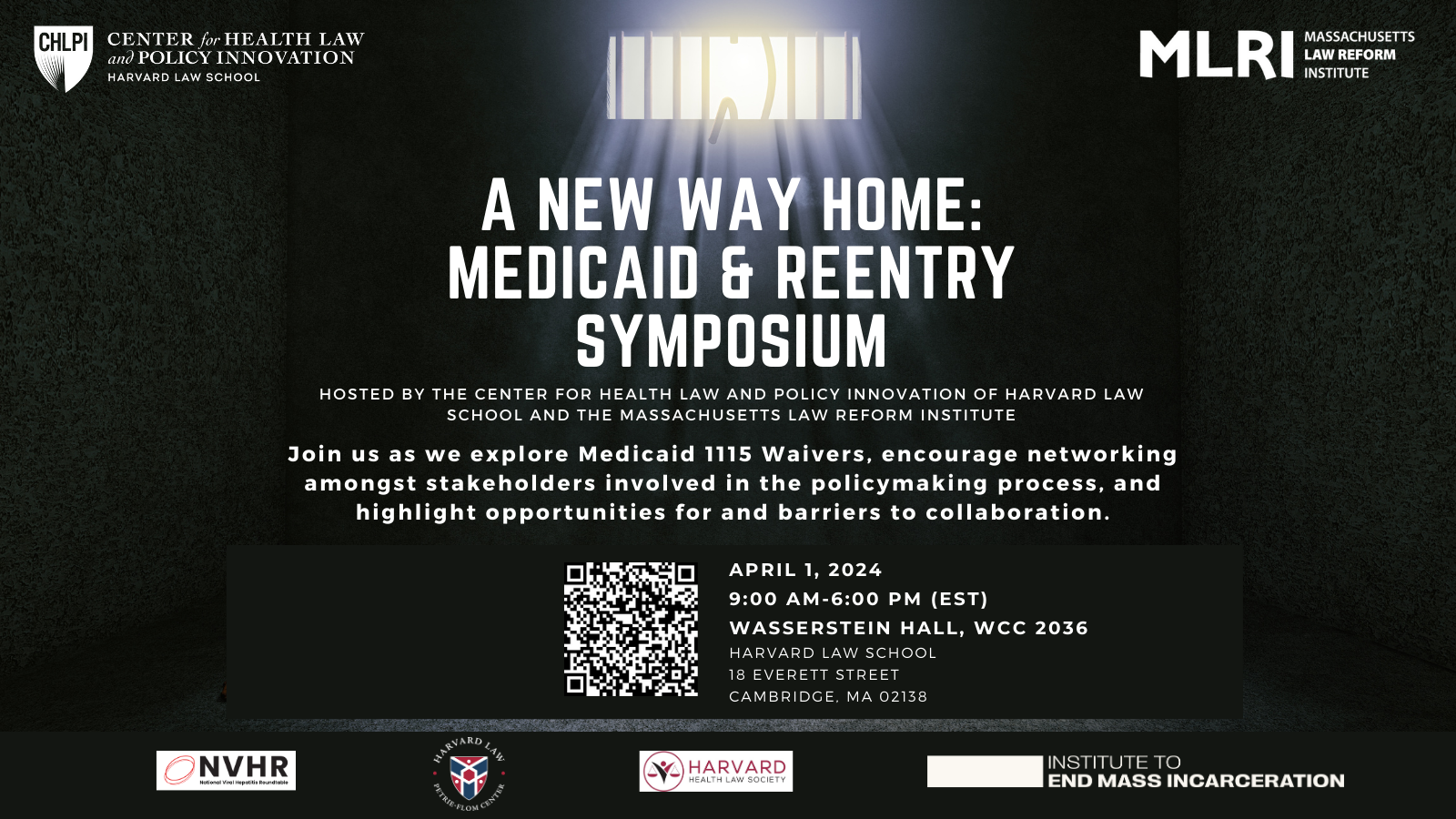 Health and Reentry Symposium Graphic