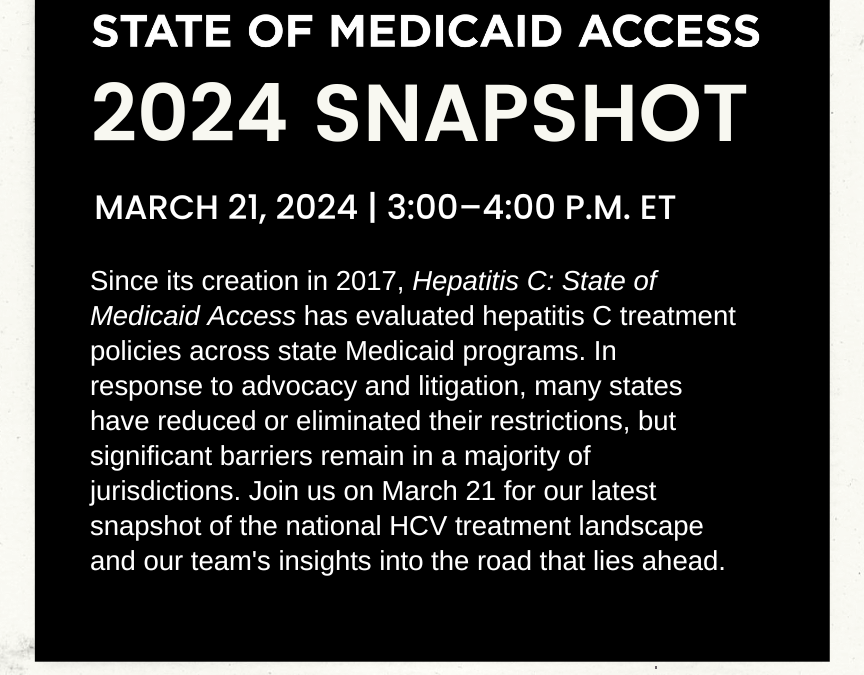 Webinar: State of Medicaid Access 2024 Snapshot