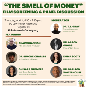 The Smell of Money Panel Discussion Cover