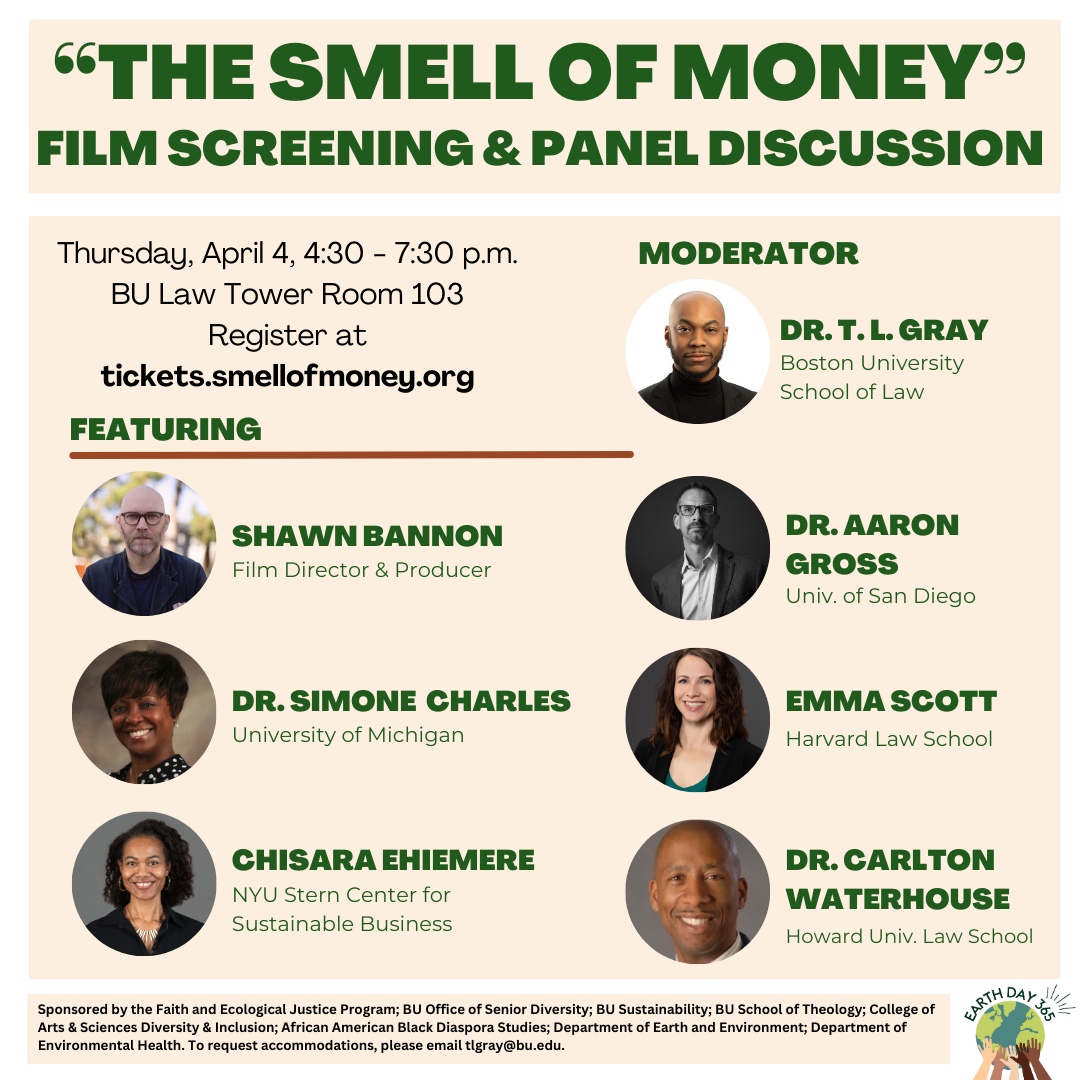 The Smell of Money Panel Discussion Cover