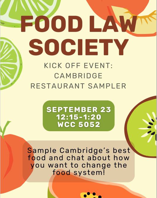 Cambridge Food Sampler event