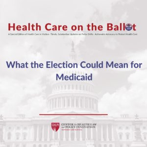 Health care on the Ballot October 17. 2024