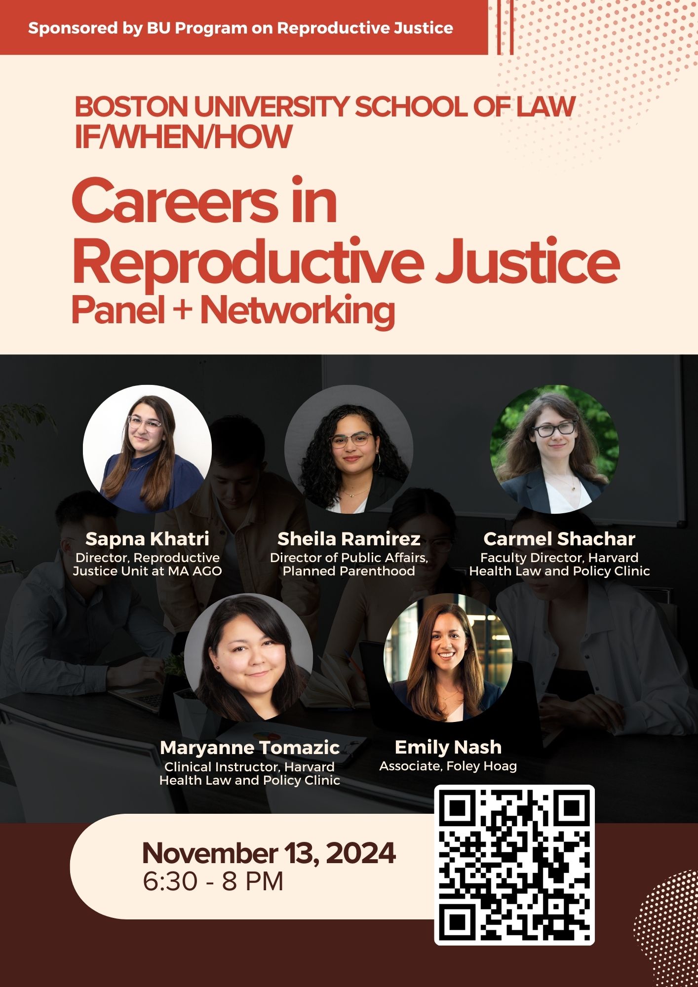 IWH Careers in Reproductive Justice Panel